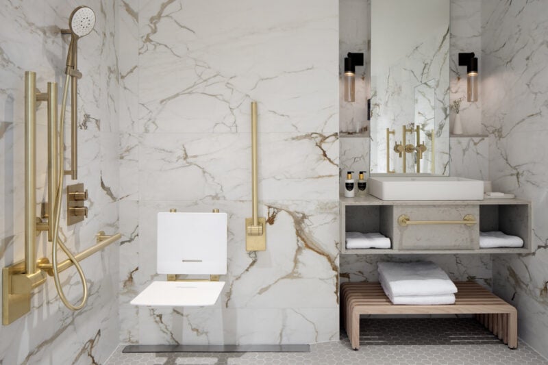Accessible Bathroom in Montcalm Mayfair