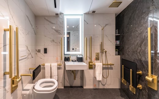 Why the Best Hotels Design Bathrooms for Every Guest