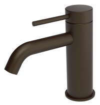 The Gosfield, deck mounted mixer tap in deep matt dark bronze
