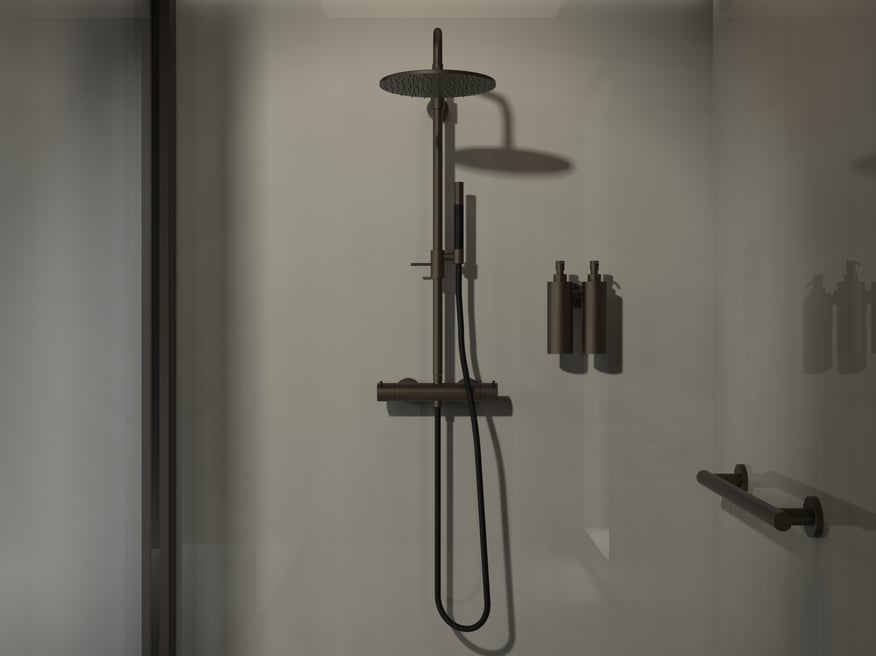 Matt Black Gosfield Shower