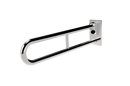 Friction hinged rail, stainless steel, concealed fixing, 800mm