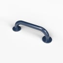 Grab rail, stainless steel, concealed fixings, 35mm diameter, 305mm, Dark blue (RAL 5011)