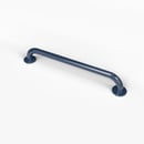 Grab rail, stainless steel, concealed fixings, 35mm diameter, 305mm, Dark blue (RAL 5011)