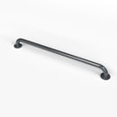 Grab rail, stainless steel, concealed fixings, 35mm diameter, 305mm, Dark grey (RAL 7016)