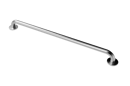 Grab rail, stainless steel, concealed fixings, 32mm diameter, Satin