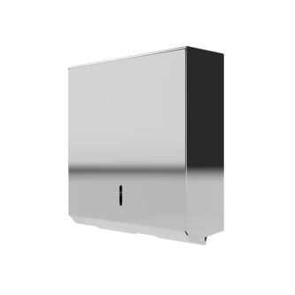 Paper towel dispenser, stainless steel