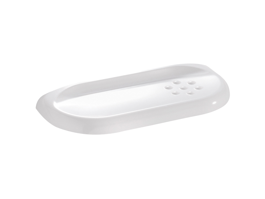 Premium anti-bacterial duroplast colostomy bag shelf, 300mm x 120mm