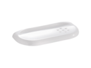 Premium anti-bacterial duroplast colostomy bag shelf, 300mm x 120mm