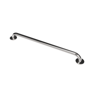 Grab rail, stainless steel, concealed fixings, 25mm diameter
