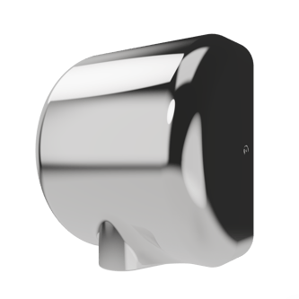 Hand dryer, polished