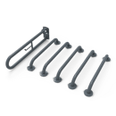 Doc M rail pack, steel, exposed fixings