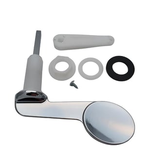 Doc M spatula lever, polished chrome
