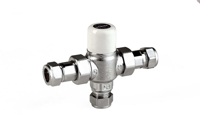 TMV3 inline thermostatic mixing valve - 15mm