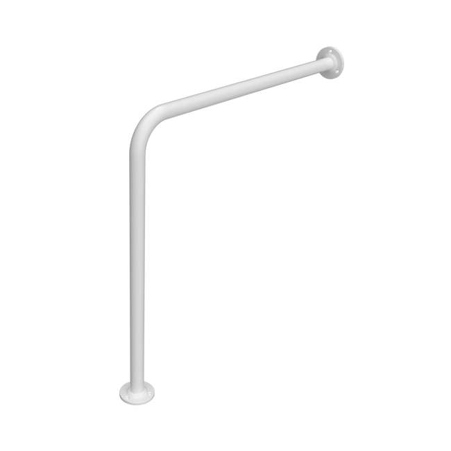Floor to wall rail, 760mm x 760mm