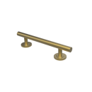 Luxury grab rail, straight, stainless steel, concealed fixings, Satin Brass