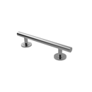Luxury grab rail, straight, stainless steel, concealed fixings, Polished stainless steel