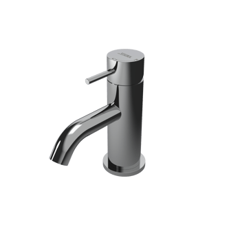 Contemporary sequential basin mixer tap, cold start