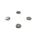 Fitzroy of London, removable Doc M shower seat blanking plate kit, Polished Nickel Plated