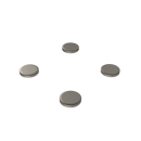 Fitzroy of London, removable Doc M shower seat blanking plate kit, Satin Nickel Plated