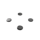 Fitzroy of London, removable Doc M shower seat blanking plate kit, PVD Polished Anthracite
