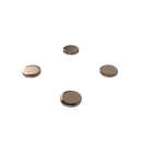 Fitzroy of London, removable Doc M shower seat blanking plate kit, PVD Polished Bronze