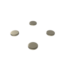 Fitzroy of London, removable Doc M shower seat blanking plate kit, PVD Satin Champagne