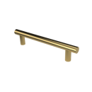 The Gosfield, stainless steel flangeless fixing grab rail, Polished Gold Plated