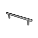 The Gosfield, stainless steel flangeless fixing grab rail, Satin Stainless Steel