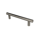 The Gosfield, stainless steel flangeless fixing grab rail, PVD Polished Nickel