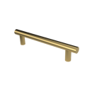 The Gosfield, stainless steel flangeless fixing grab rail, PVD Satin Gold