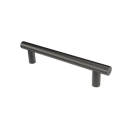 The Gosfield, stainless steel flangeless fixing grab rail, PVD Satin Graphite