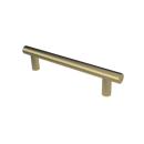 The Gosfield, stainless steel flangeless fixing grab rail, PVD Satin Brass