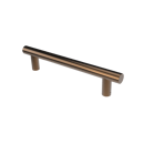 The Gosfield, stainless steel flangeless fixing grab rail, PVD Polished Bronze