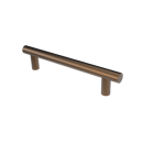 The Gosfield, stainless steel flangeless fixing grab rail, PVD Satin Bronze