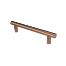 The Gosfield, stainless steel flangeless fixing grab rail, PVD Satin Warm Gold