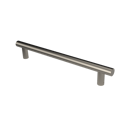The Gosfield, stainless steel flangeless fixing grab rail, Satin Nickel Plated