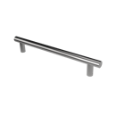 The Gosfield, stainless steel flangeless fixing grab rail, Polished Stainless Steel