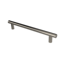The Gosfield, stainless steel flangeless fixing grab rail, PVD Polished Nickel