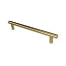 The Gosfield, stainless steel flangeless fixing grab rail, PVD Polished Gold