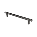 The Gosfield, stainless steel flangeless fixing grab rail, PVD Polished Anthracite