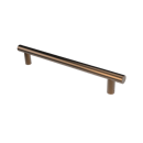 The Gosfield, stainless steel flangeless fixing grab rail, PVD Polished Bronze