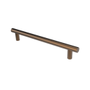 The Gosfield, stainless steel flangeless fixing grab rail, PVD Satin Bronze