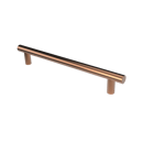 The Gosfield, stainless steel flangeless fixing grab rail, PVD Polished Warm Gold