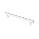 The Gosfield, stainless steel flangeless fixing grab rail, Matt White (RAL 9016)