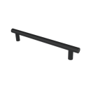 The Gosfield, stainless steel flangeless fixing grab rail, Matt Black (RAL 9005)
