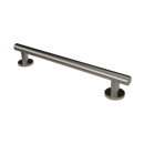The Gosfield, stainless steel concealed fixing removable grab rail, Satin Nickel Plated