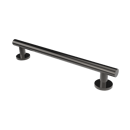The Gosfield, stainless steel concealed fixing removable grab rail, PVD Polished Graphite