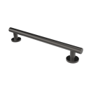 The Gosfield, stainless steel concealed fixing removable grab rail, PVD Satin Graphite
