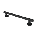 The Gosfield, stainless steel concealed fixing removable grab rail, Matt Black (RAL 9005)