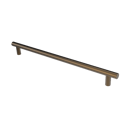 The Gosfield, stainless steel flangeless fixing grab rail, Antique Brass Plated